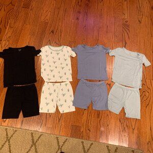 NWOT Kyte BABY Short Sleeve Shorts Pajama Set Lot (4) | Size 6T